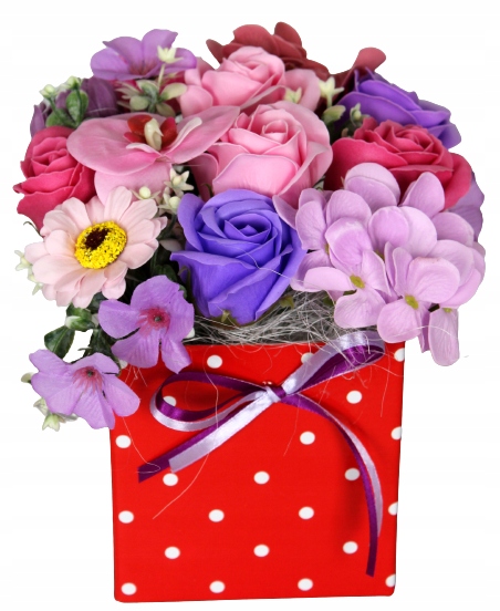

Flower Box Kwiaty Mydlane Bukiet