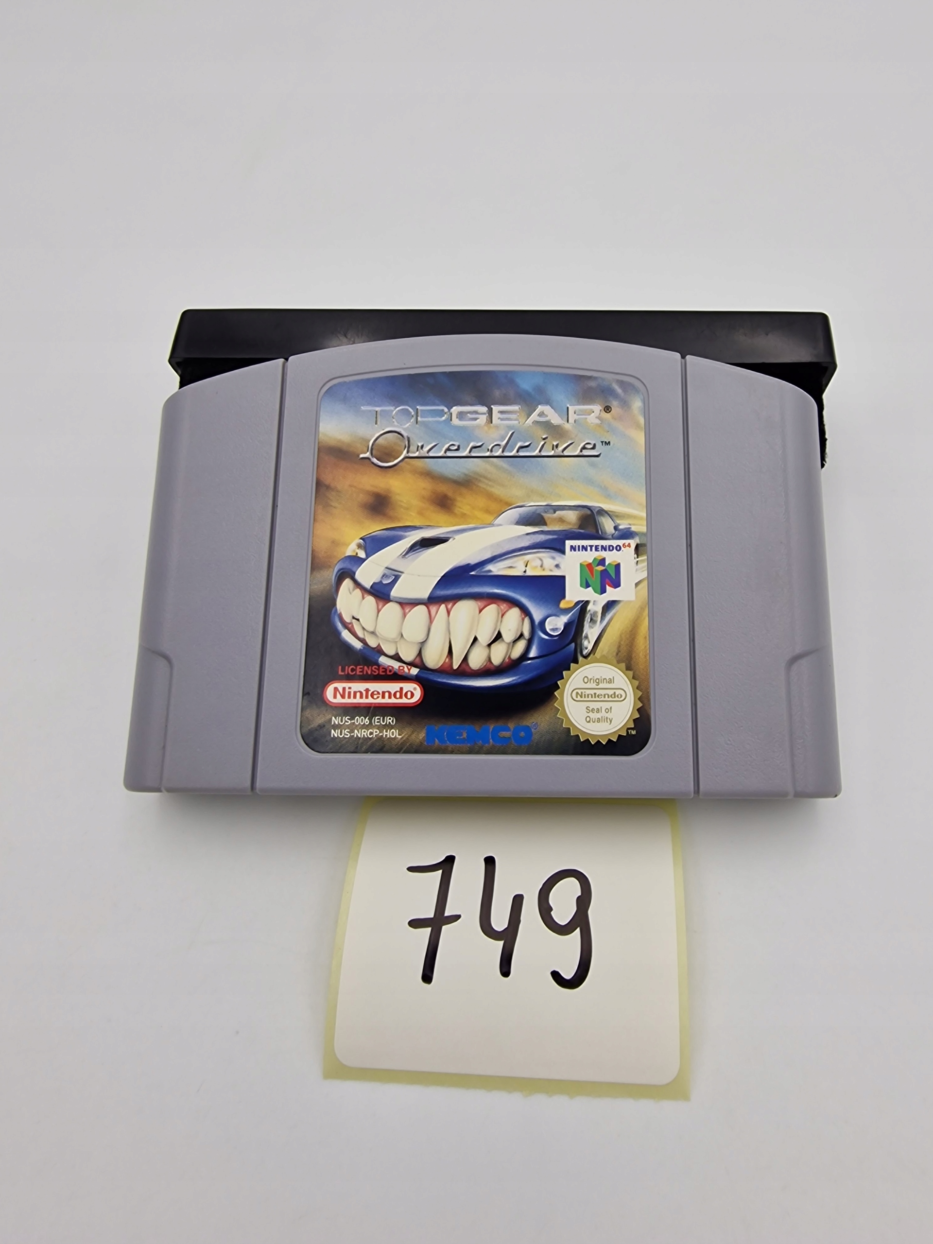 NINTENDO 64 TOP GEAR OVERDRIVE Platforma Nintendo 64