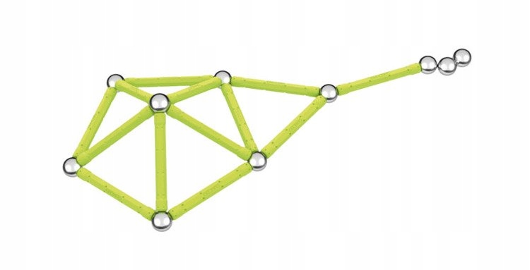 GEOMAG Klocki Magnetyczne Glow 30 Element GEO-335 Rodzaj zestaw