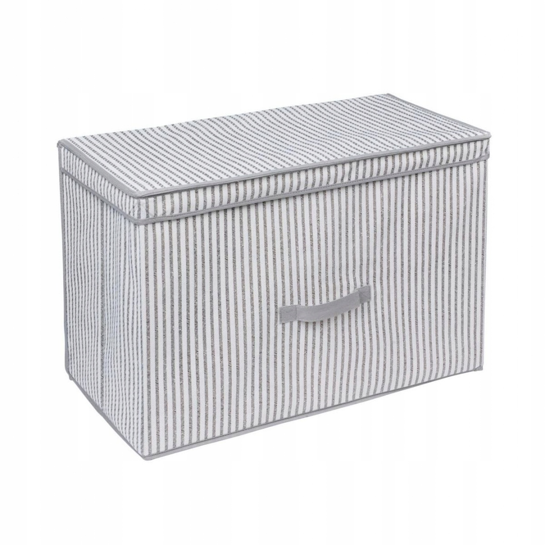 PUDELKO KUFER Z MATERIAŁU SKRZYNIA PUDŁO OZDOBNE