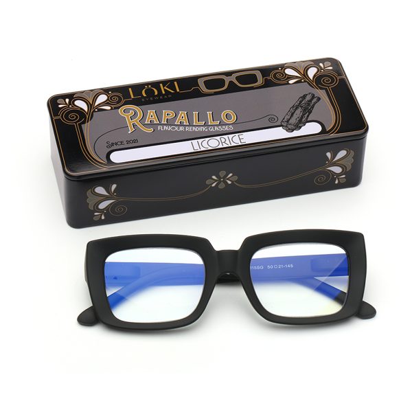 +1.0 Plusy Loki Italy Okulary do komputera Blue Block okulary do czytania