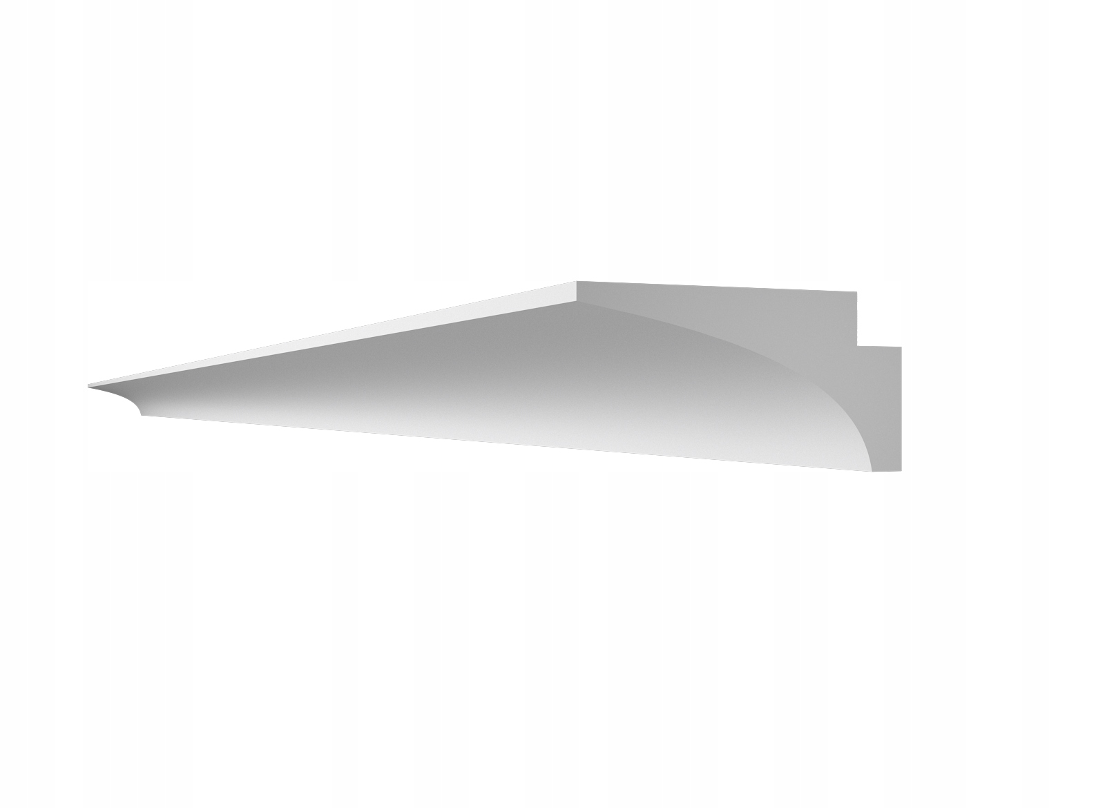 Listwa sufitowa, gzyms oświetleniowy Led, faseta, SO10