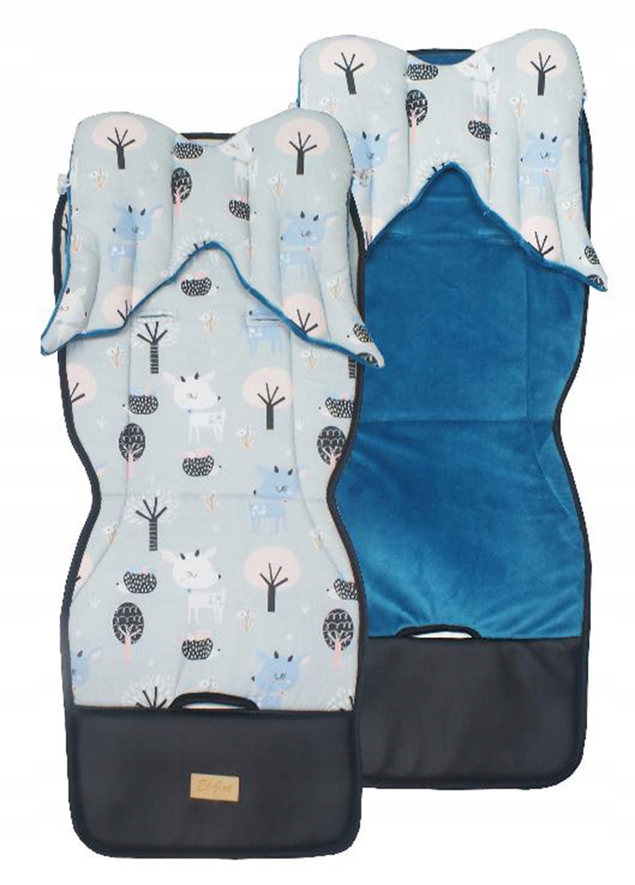 WKŁADKA DO WÓZKA SPACERÓWKI DWUSTRONNA OCHRANIACZE PODUSZKA REDUKCYJNA Marka El-Jot