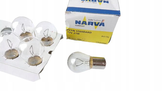 

Żarówka Narva 17635 12V 21W P21W BA15S