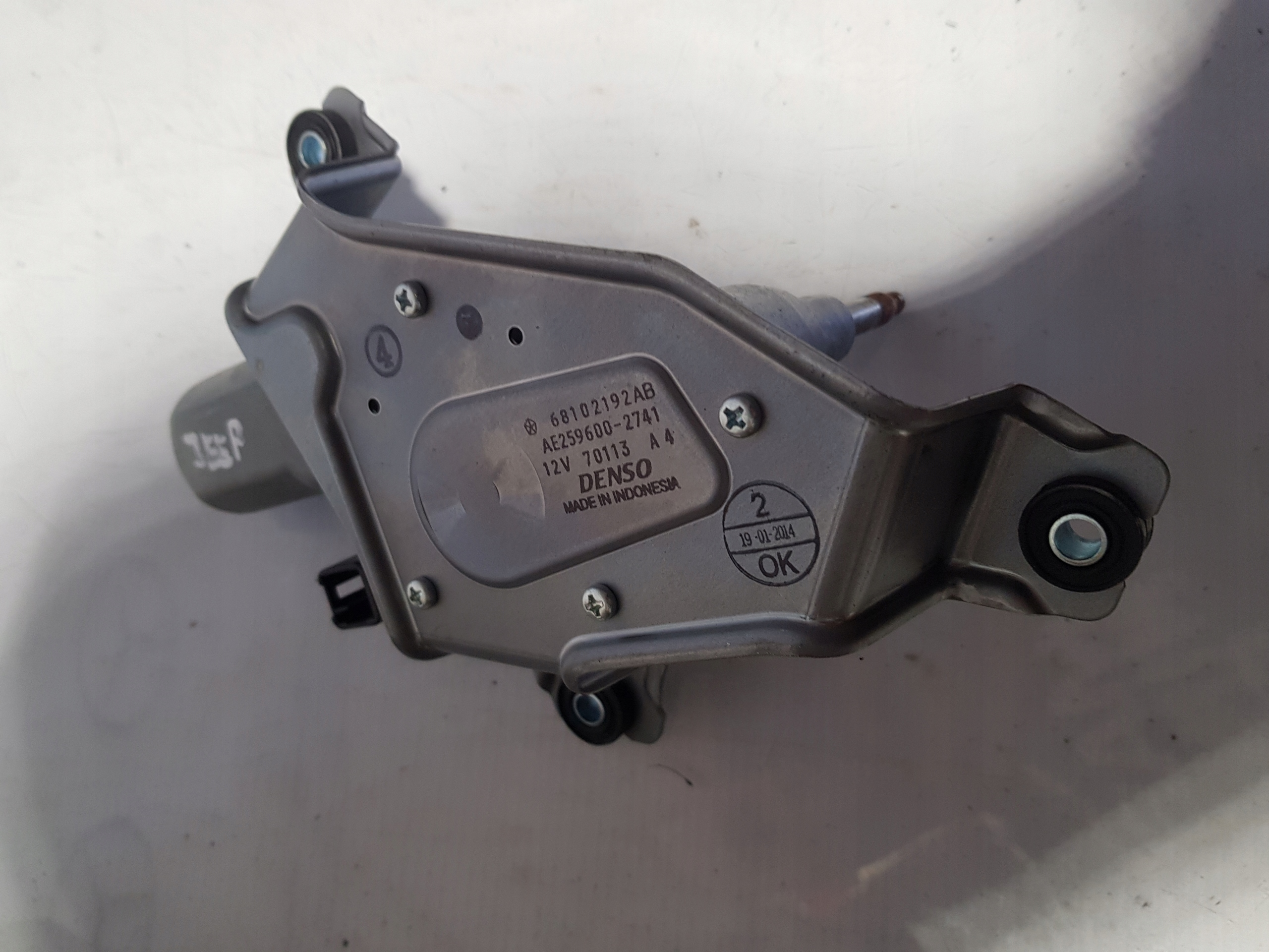 JEEP CHEROKEE KL V motorić brisača 68102192AB