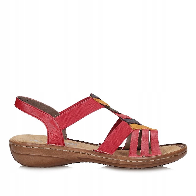 Pohodlné nazouvací dámské sandály Rieker 60804-33