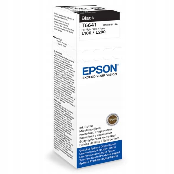 

tusz Epson T6641 T66414A czarny black