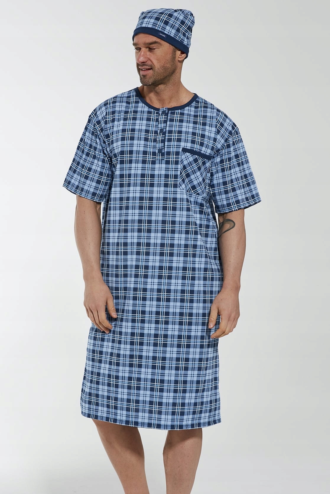 Męska koszula nocna Cornette 109/14 [Rozmiar: XL]