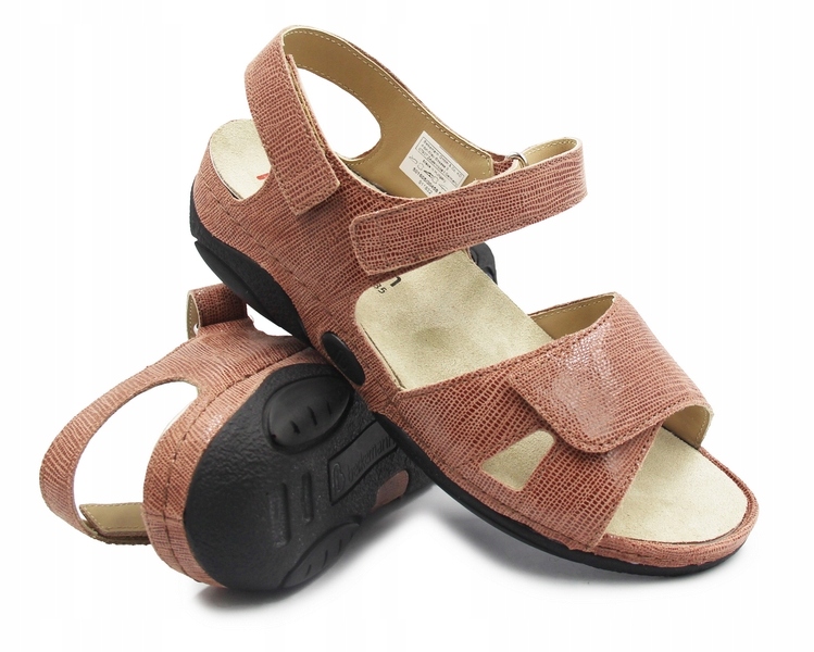 Dámské sandály na široké nohy pro letní jaro Berkemann jacklyn 40