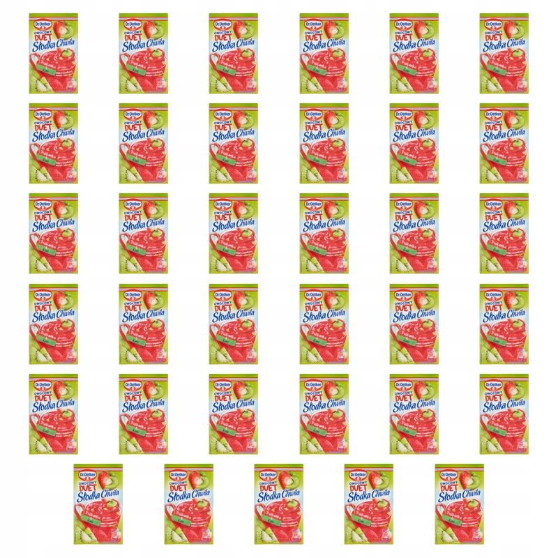 Dr. Oetker Sladká chvíle Kysel Jahoda Kiwi 32 g X35