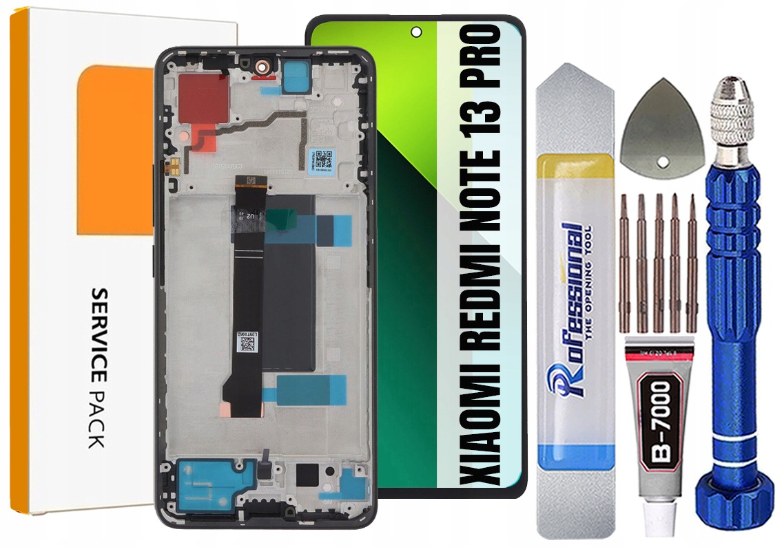 Displej Pro Xiaomi Redmi Note 13 Pro 5G Originální Displej Rámeček
