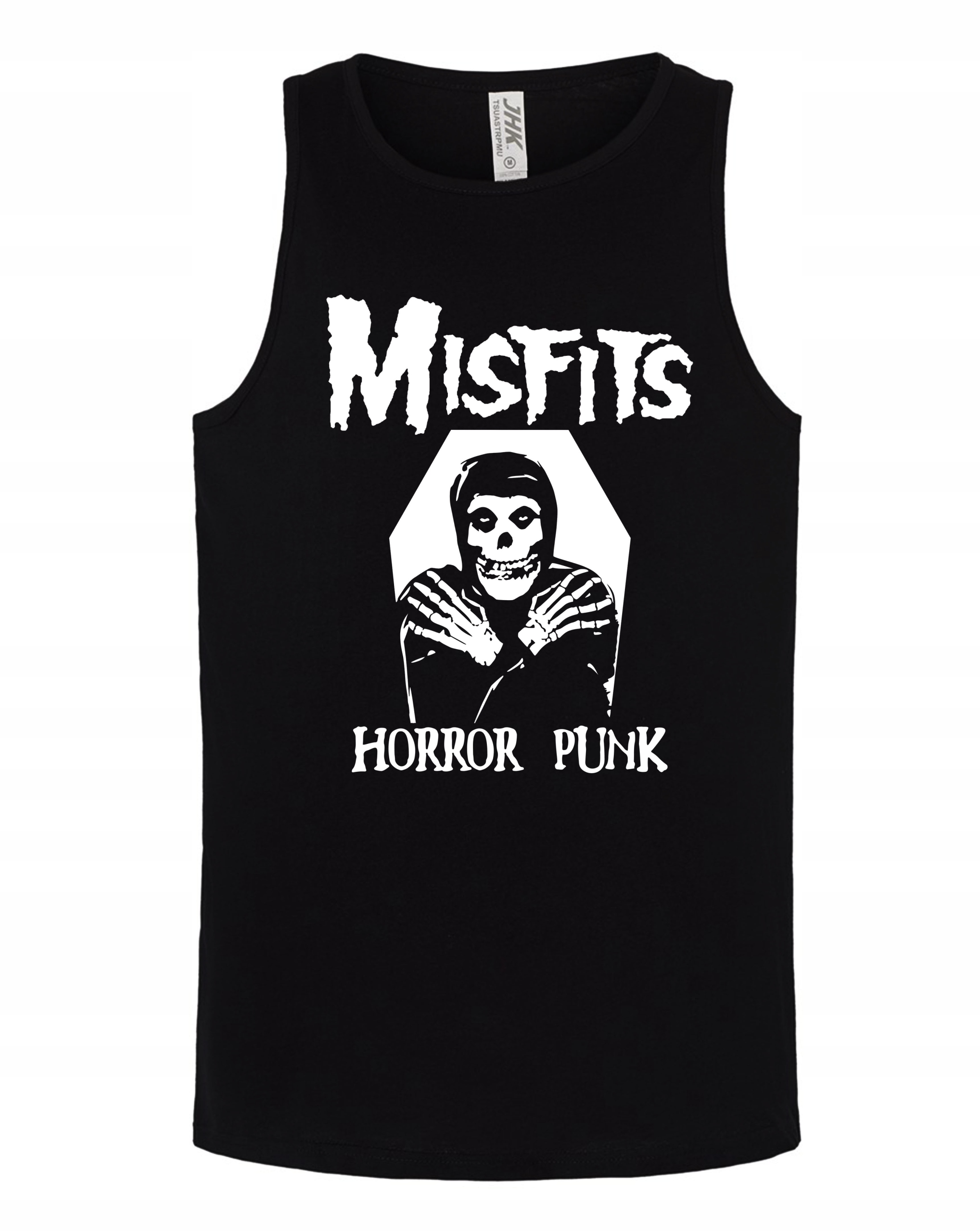 KOSZULKA MISFITS HORROR PUNK CZARNA BOKSERKA