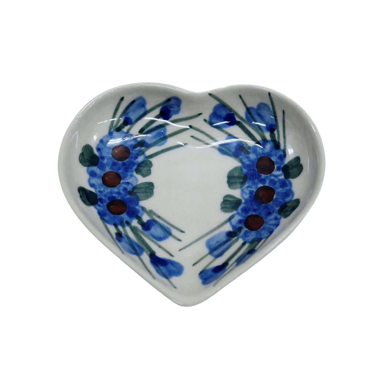 

Ceramiczna podstawka serce Bolesławiec