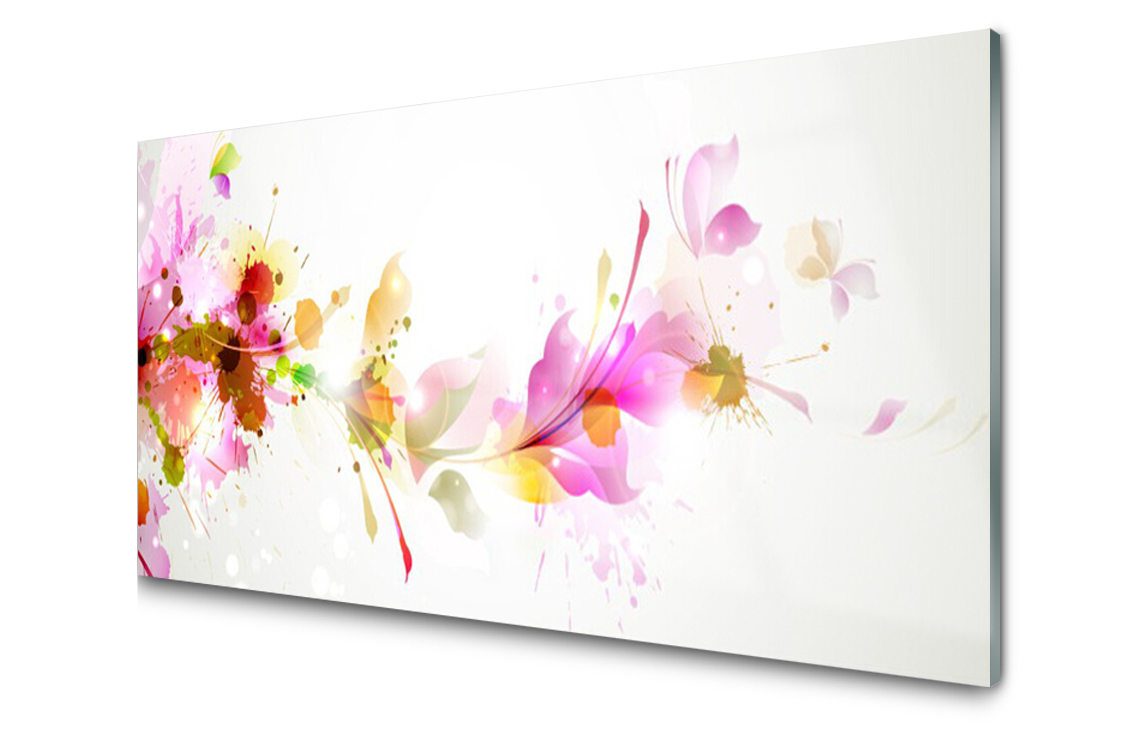 

Panel szklany Płytka Abstrakcja 120x60 + Klej