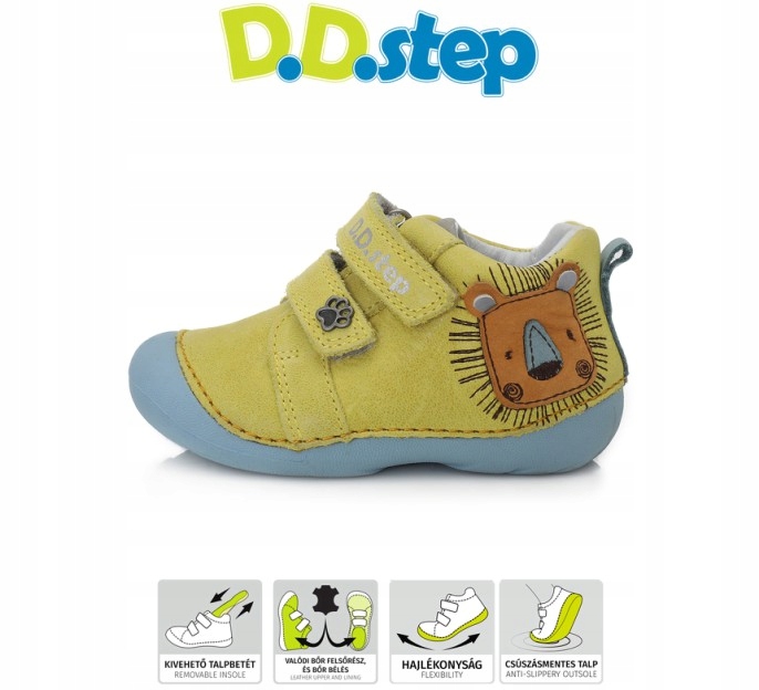 D. D. Step Trzewik Skóra 015-459B Zieleń R19