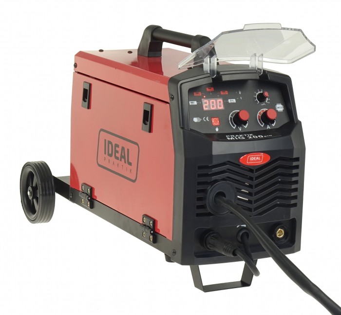 Spawarka PRAKTIK 200 Synergia IDEAL MIGOMAT ZESTAW Moc pobierana 5.5 kVA