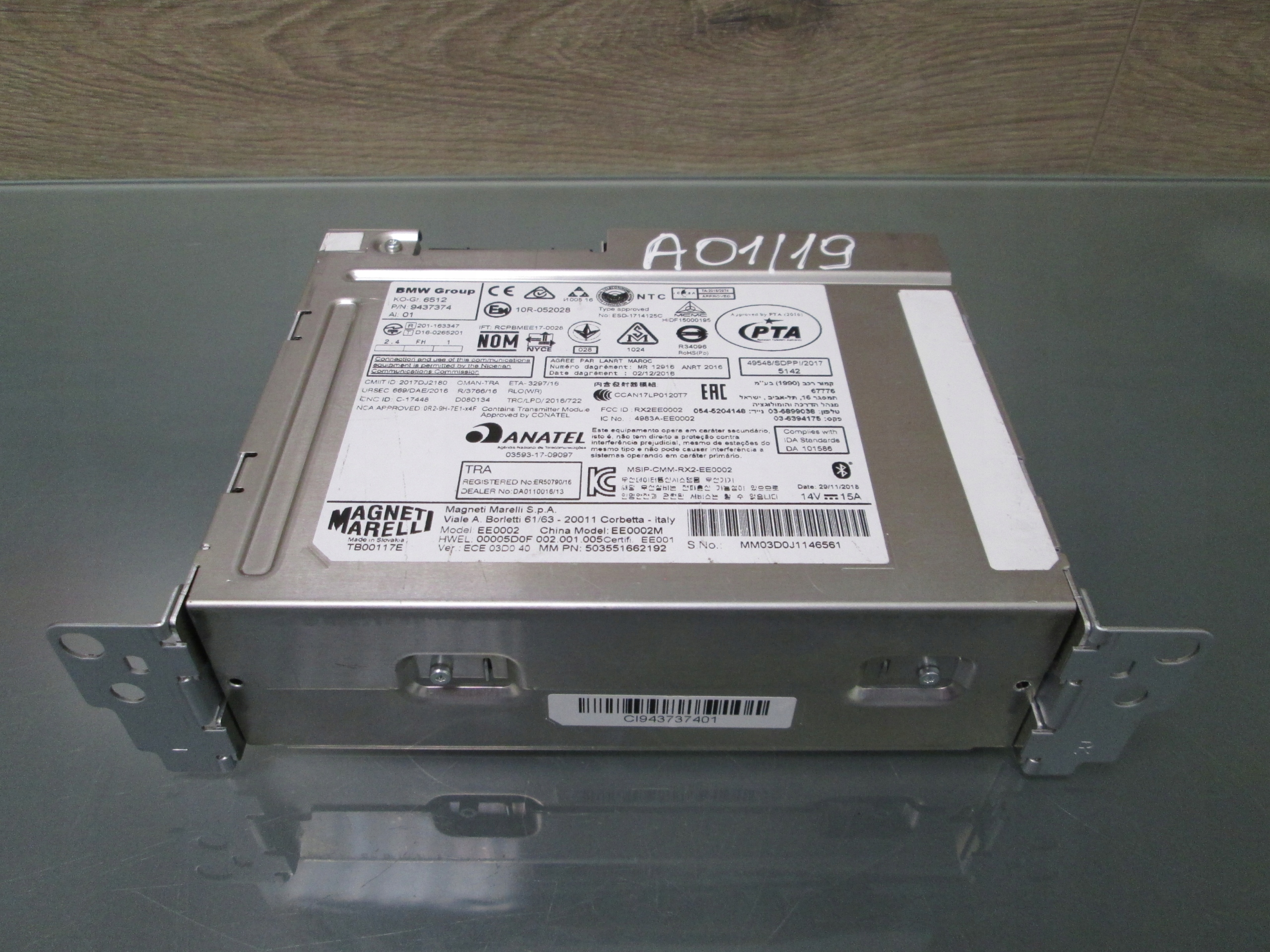 BMW F20 F30 F45 F48 F80 F87 LCI RADIO HEADUNIT MEDIA 2 9437374