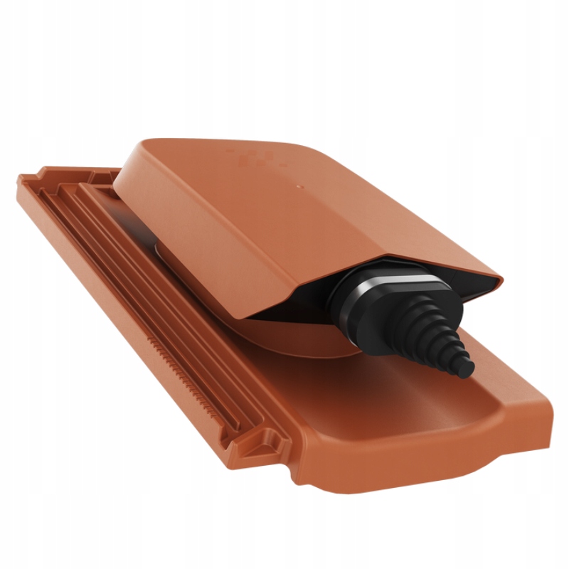 Solární střešní průchod solárních kabelů Creaton Koda Miedziana