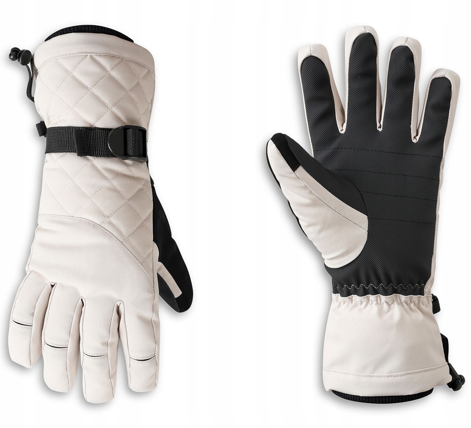 Damskie rękawice narciarskie Dare2B wodoodporne DWG365 0FZ beżowy L