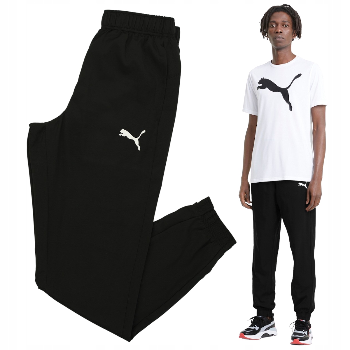 

Spodnie Męskie Puma Acitve Woven Sportowe XL