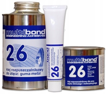 

Multibond 26 Klejenie gumy z metalem 4KG