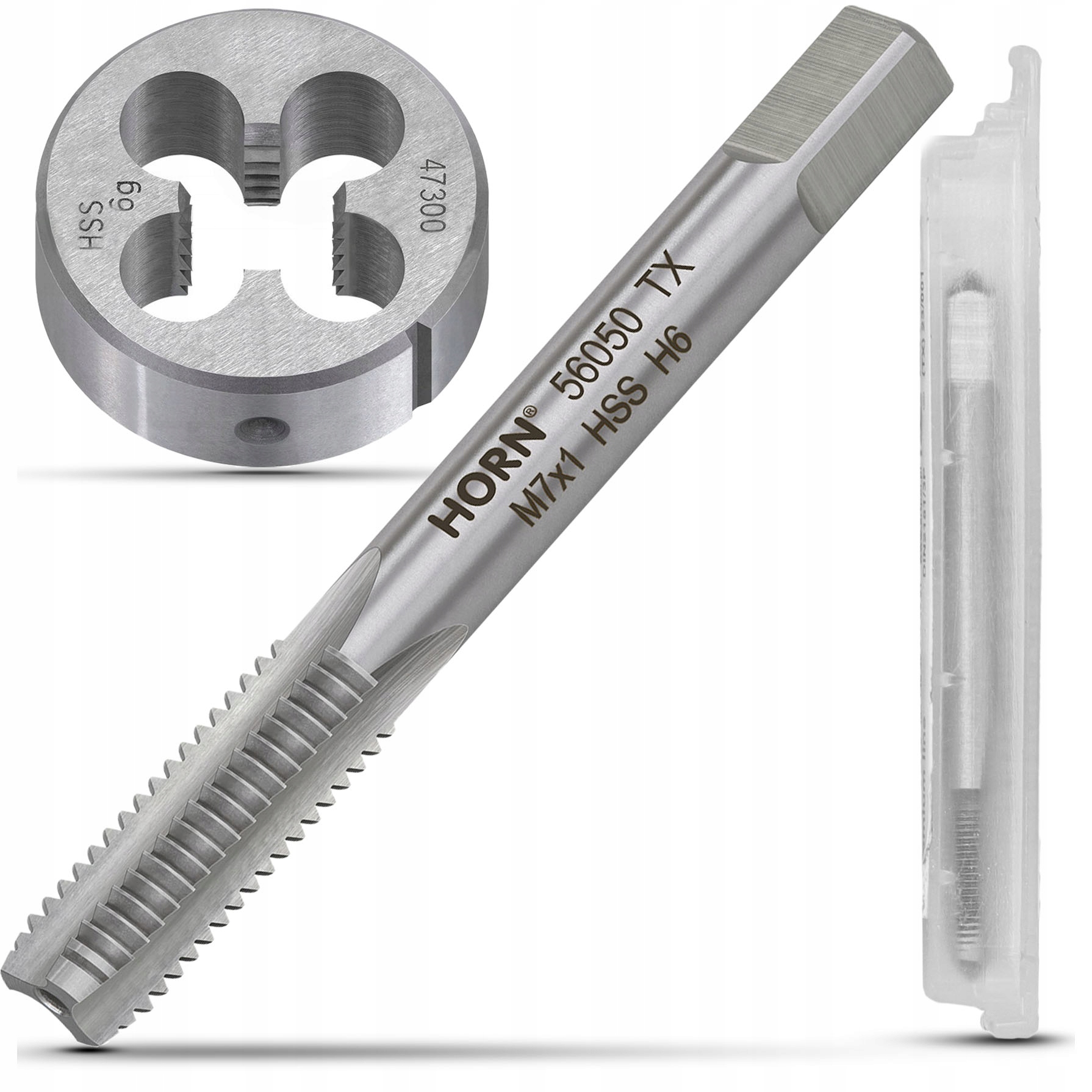 

Gwintownik Ręczny M7x1 DIN-352/1P+ Narzynka M7x1