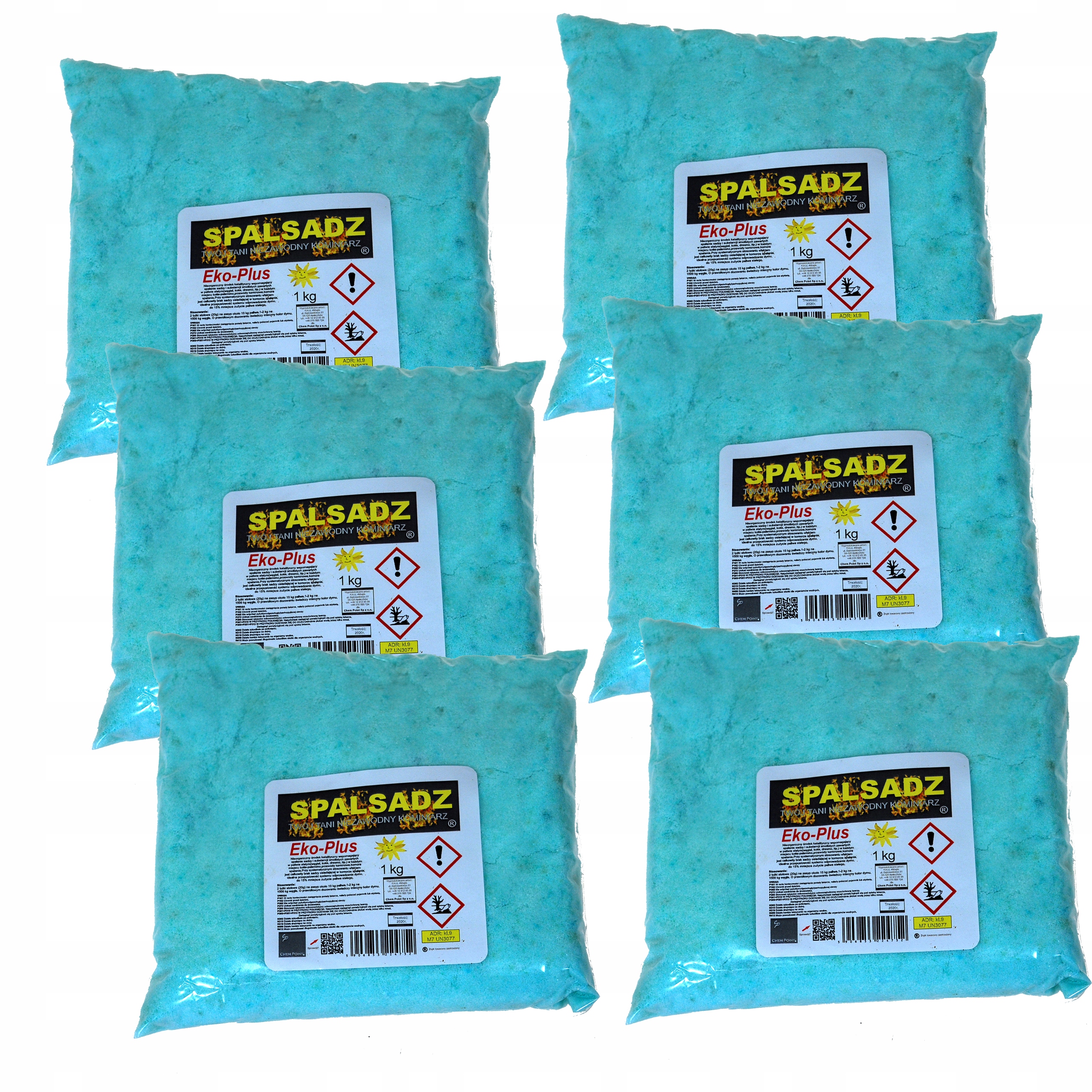 

Spalsadz 6x1kg do pieca katalizator spalania sadzy