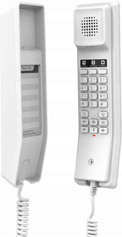 Grandstream GHP610W Ip Hotelový Telefon WiFi 2.4/5GHz 2SIP Hd Bílý