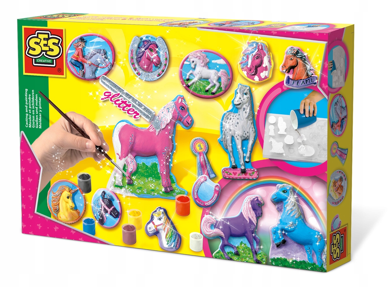 

Ses Creative Fantazyjne Koniki odlewy + brokat