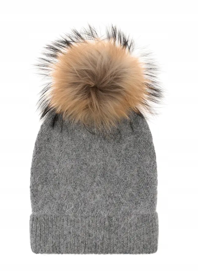 Ochnik čepice beanie CZADT-0040B-91 šedá, univerzální velikost