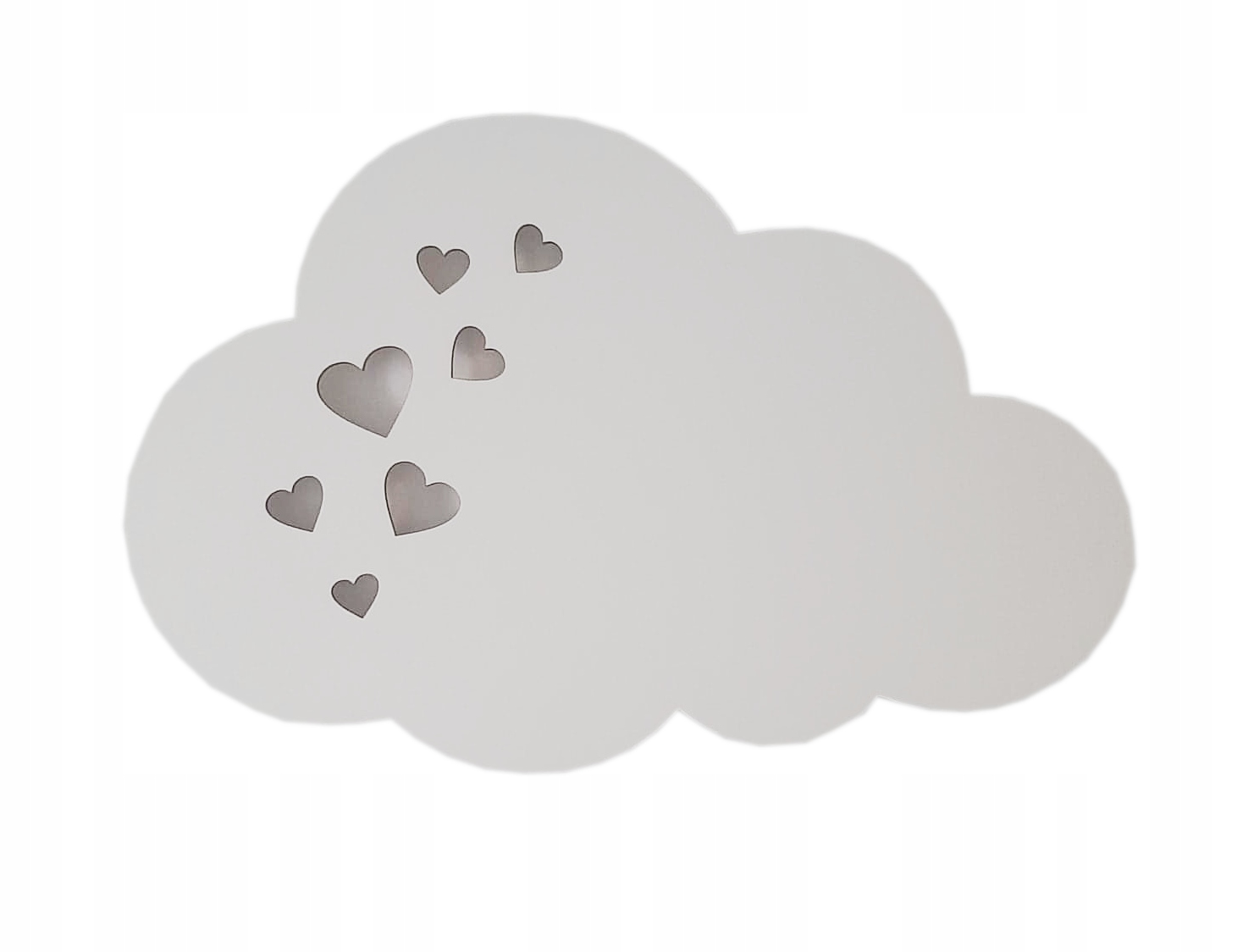 

Lampka nocna Led Chmurka Serduszka biała baterie