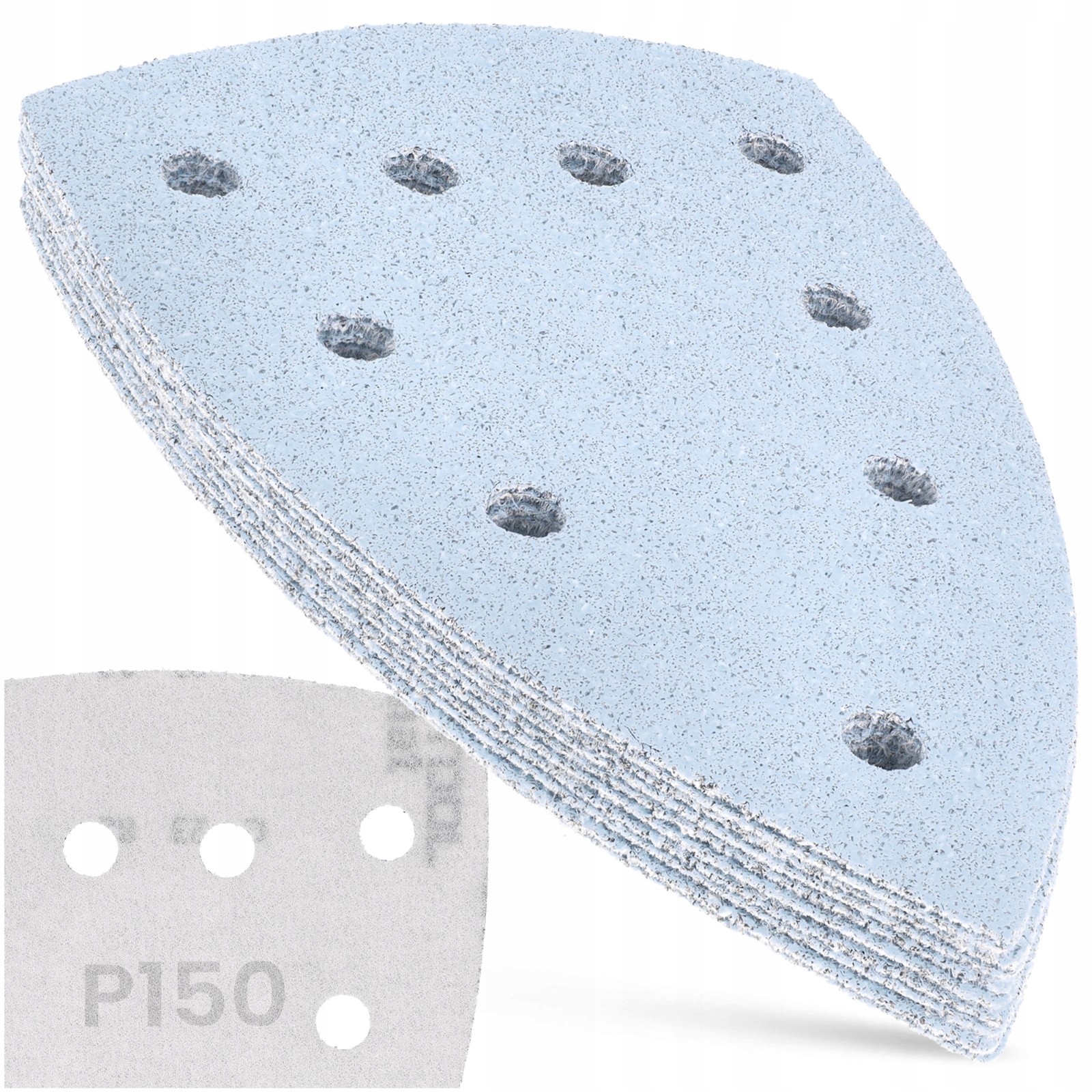 10x Papier Ścierny DELTA/9 P150 Żelazko Szlifierki Dts Dtsc Ds 400 Festool