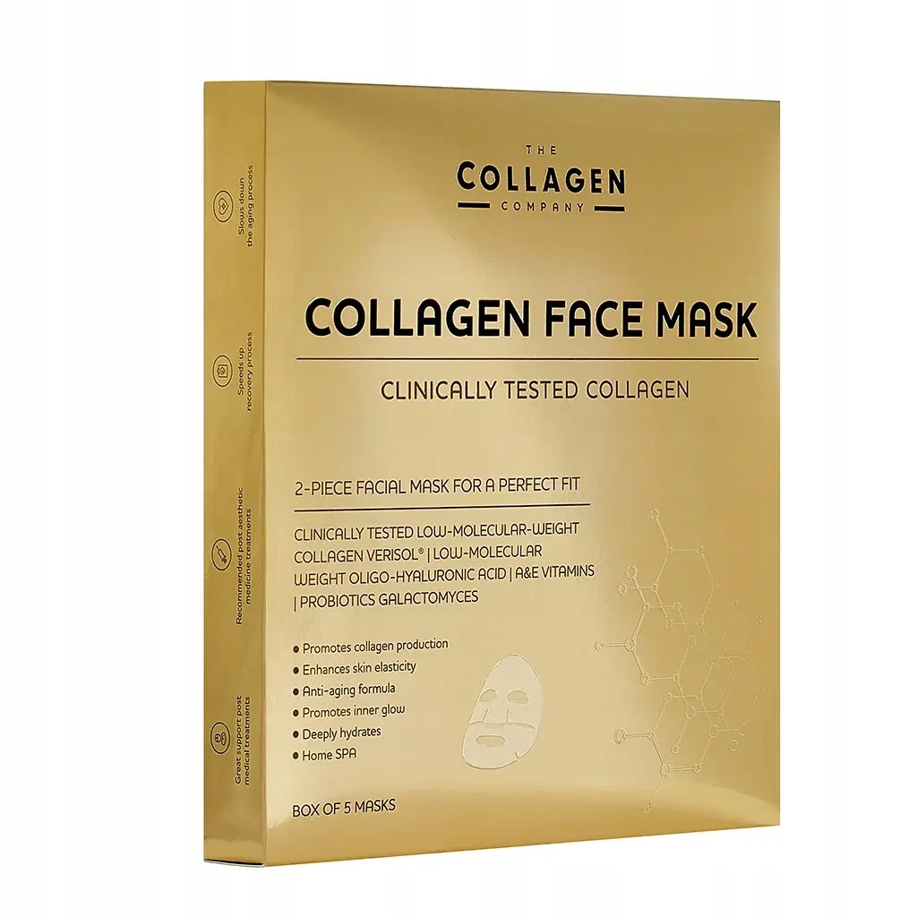 Kolagenové masky na obličej The Collagen Company 5 ks