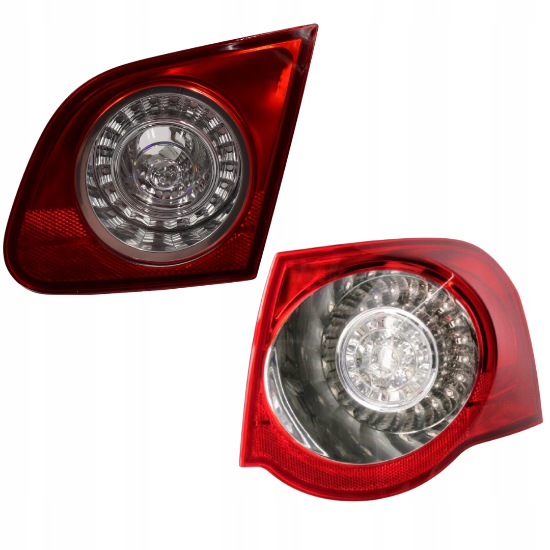 Vw Passat B6 Sedan Lampa Pravá Venkovní A Vnitřní Sada 2KS