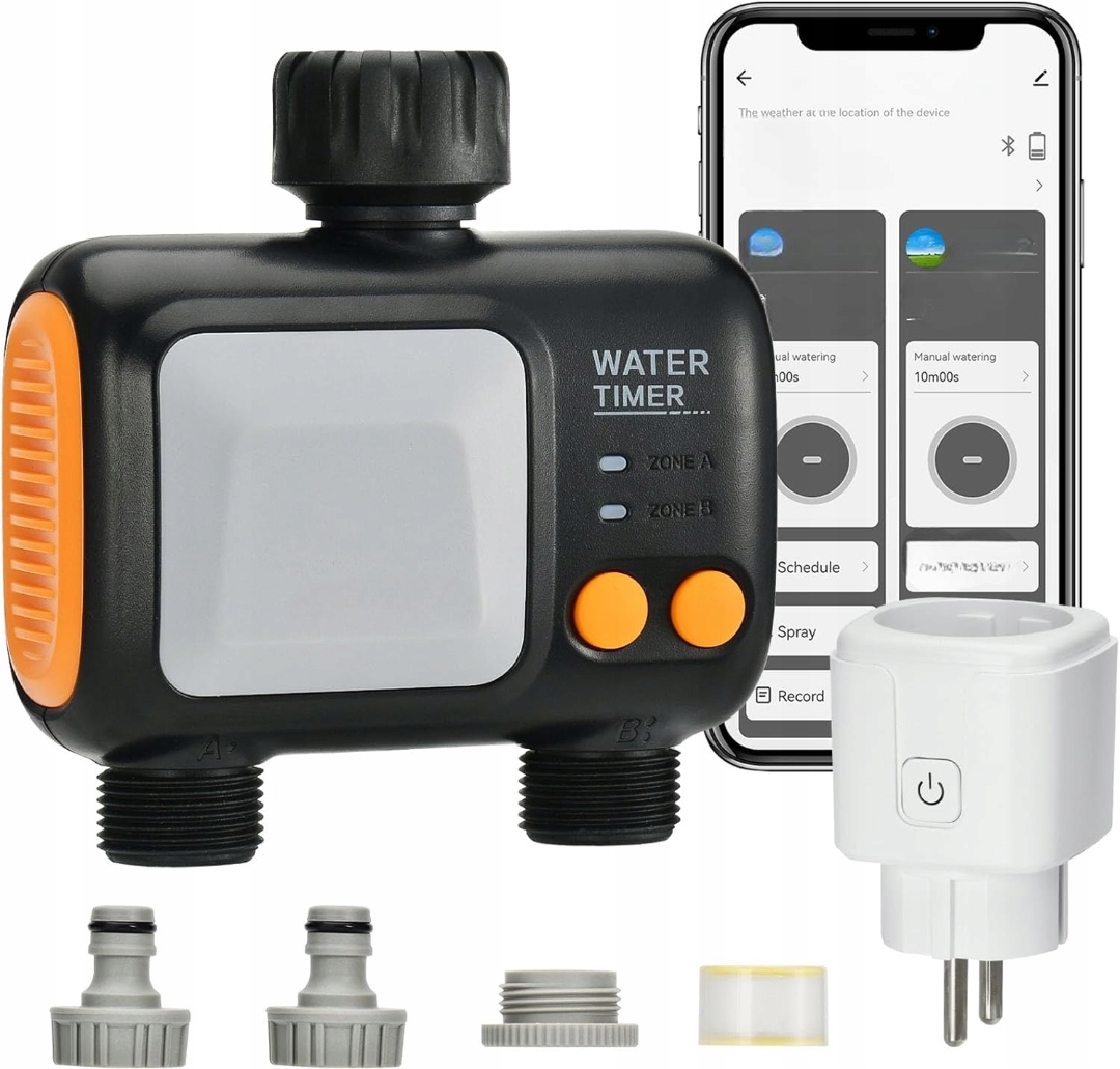 Zavlažovací Systém Časovač Johgee Počítač Vodný Ovládač Programátor App
