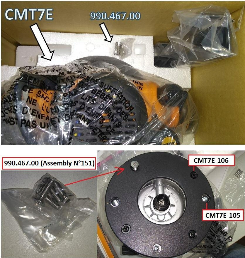 CMT7E Frezarka CMT - 2400W Rodzaj frezarki górnowrzecionowa
