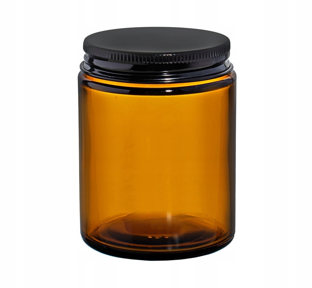 

Słoik szklany brązowy 150ml z nakrętką aluminiową