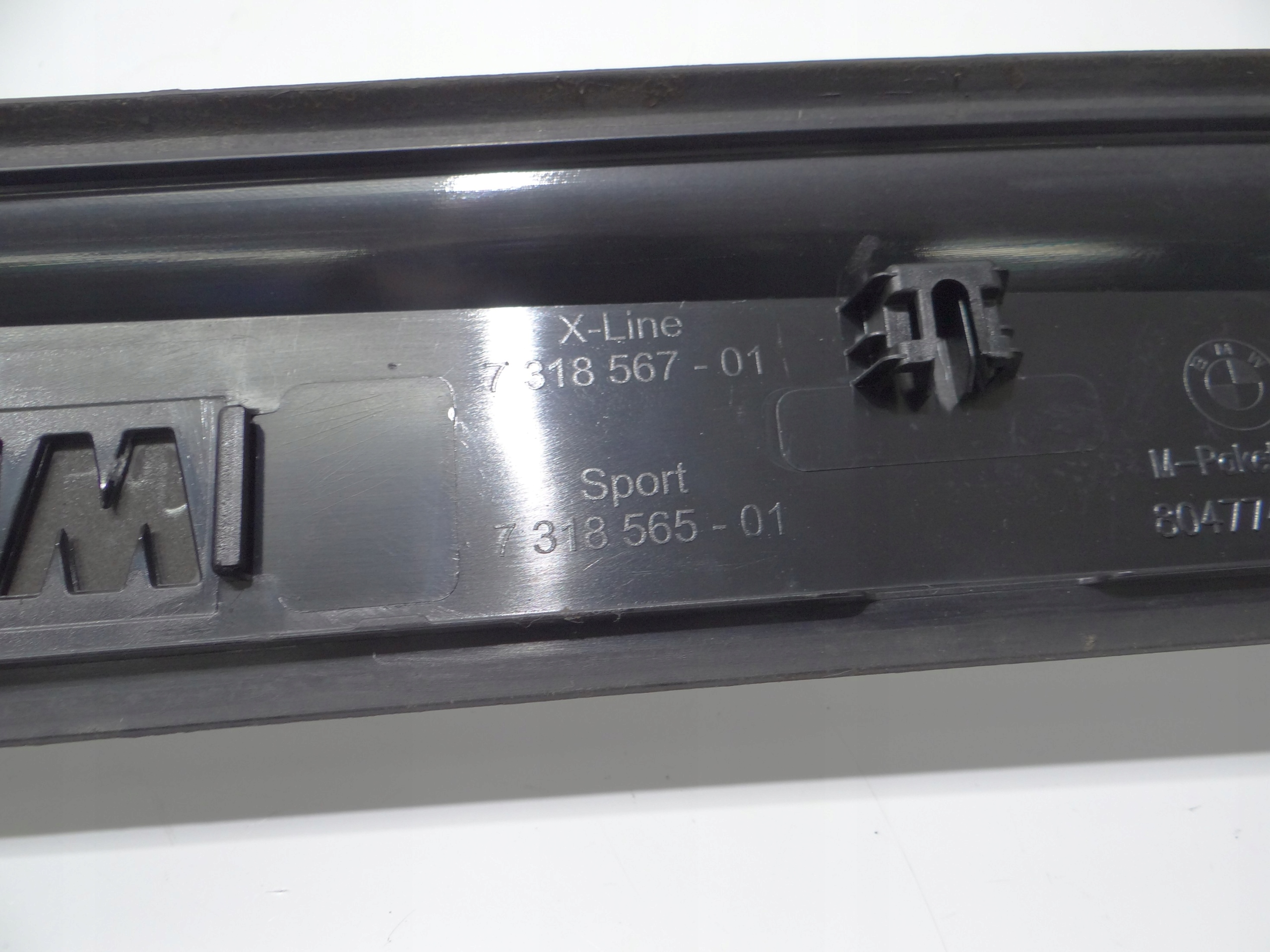 mouldings caps threshold BMW X1 E84 KOMPLET X-LINE (13650959)