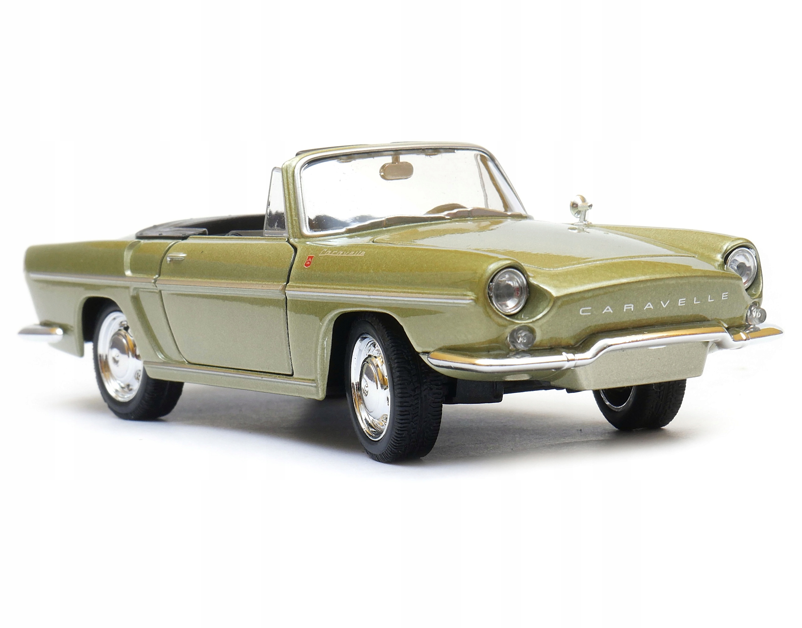 Renault Caravelle 1:24 kovový model Welly zelený