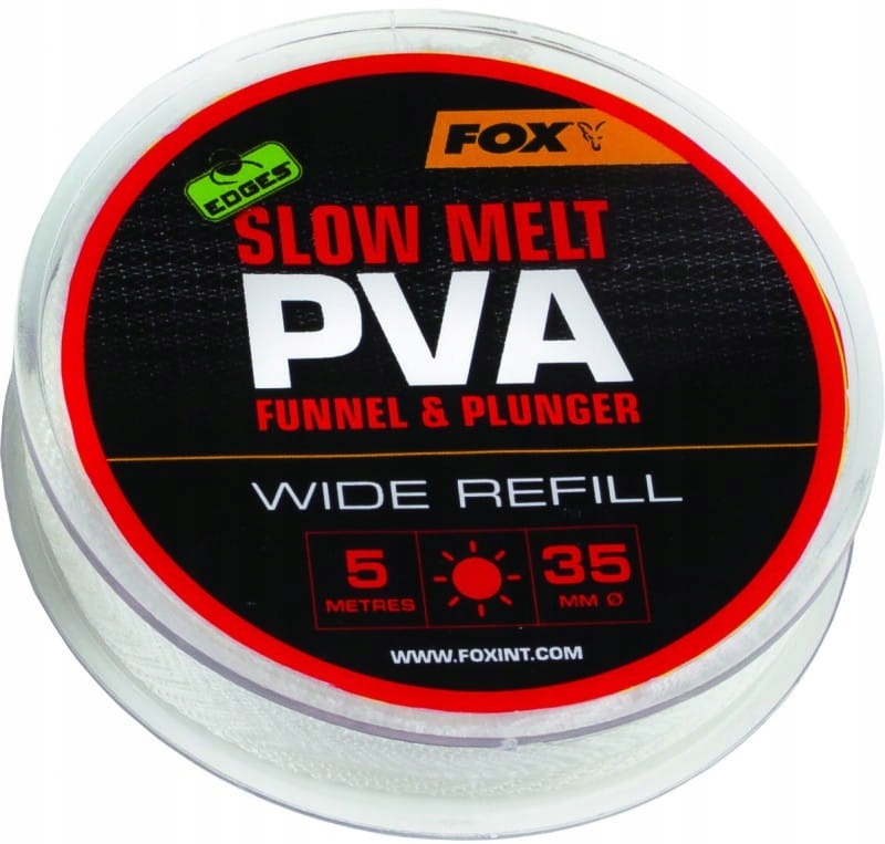 

Siatka Pva Fox Slow Melt Wide 35mm 5m Zapasowa