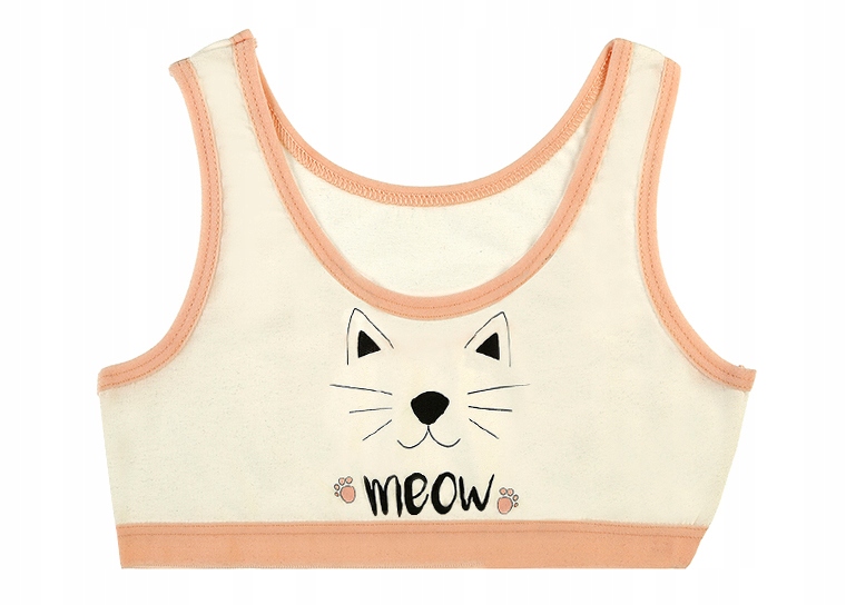 BIUSTONOSZ STANIK TOP 122-128 Rodzaj miękki