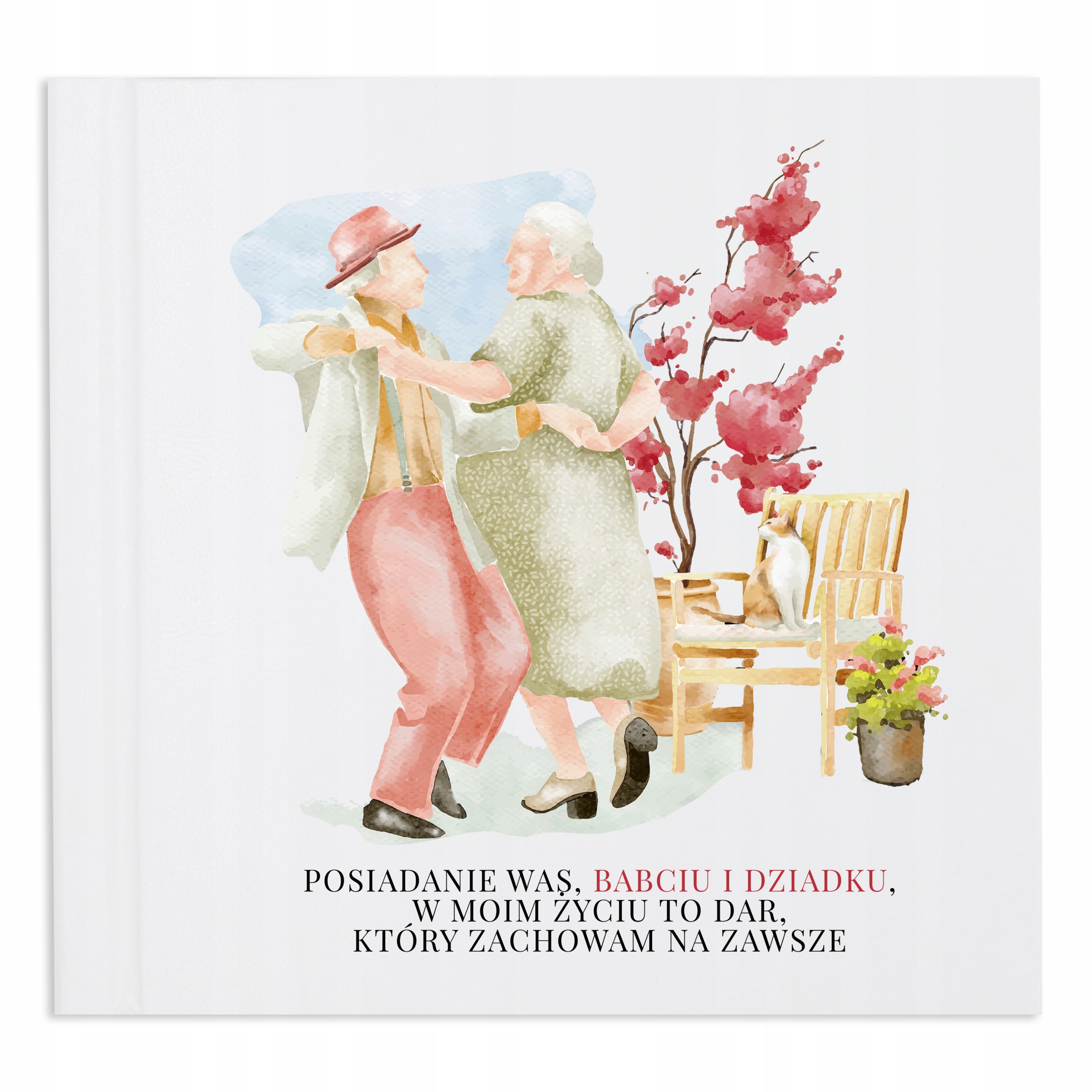 Album Fotografií Černý Dárek Ke Dni Babičky A Dědečka Vlastnictví Je Darem Vz