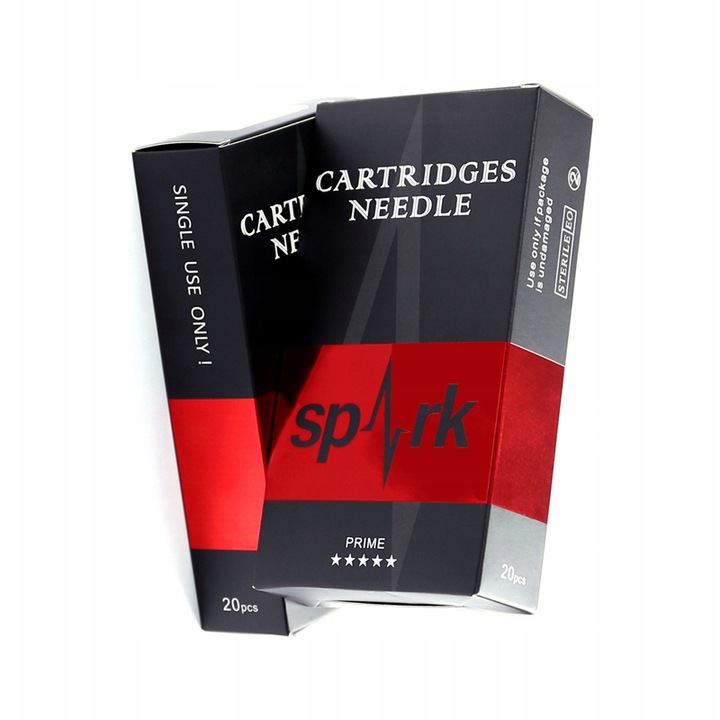 20x 9MG Grey Spark Cartridge Jehly, cartridge na tetování tetování Box