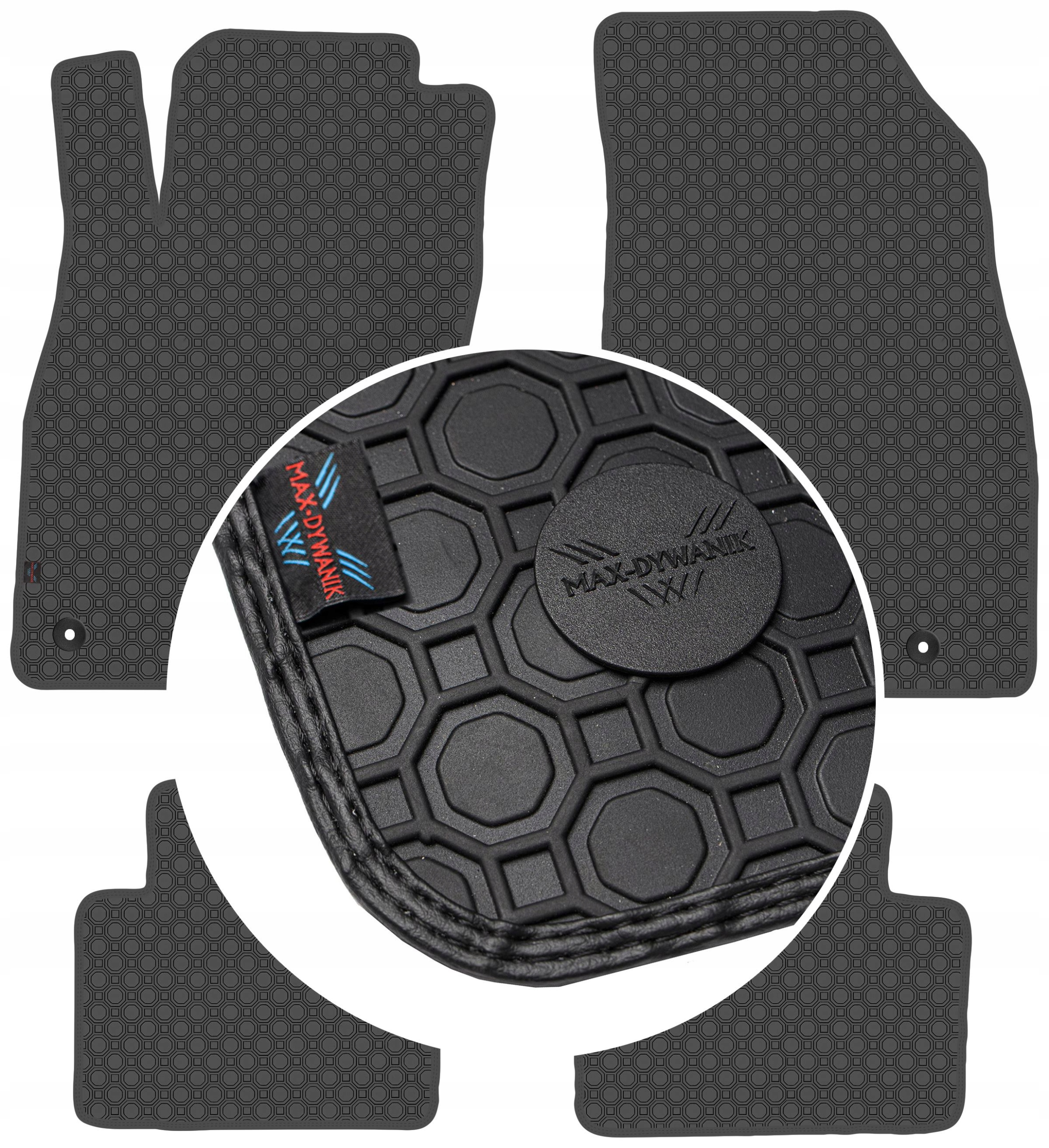 Opel Adam 2013-2019 Koberce Čierne