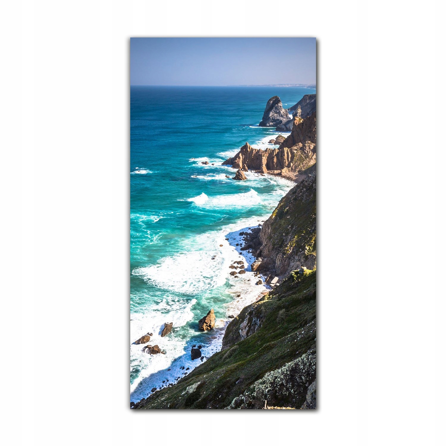 

Foto szklane do sypialni 70x140 Portugalia morze