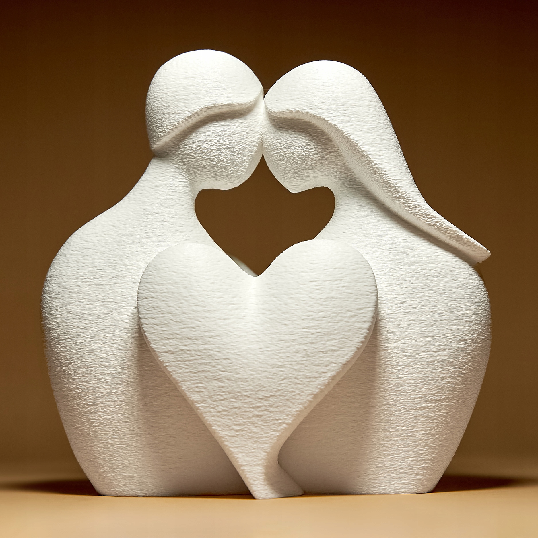 Zamilovaní Pár Srdce Dekorace Figurka Soška 20 cm Dárek