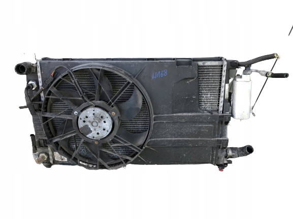 MERCEDES A-KLASA W168 radiator front body wall fan
