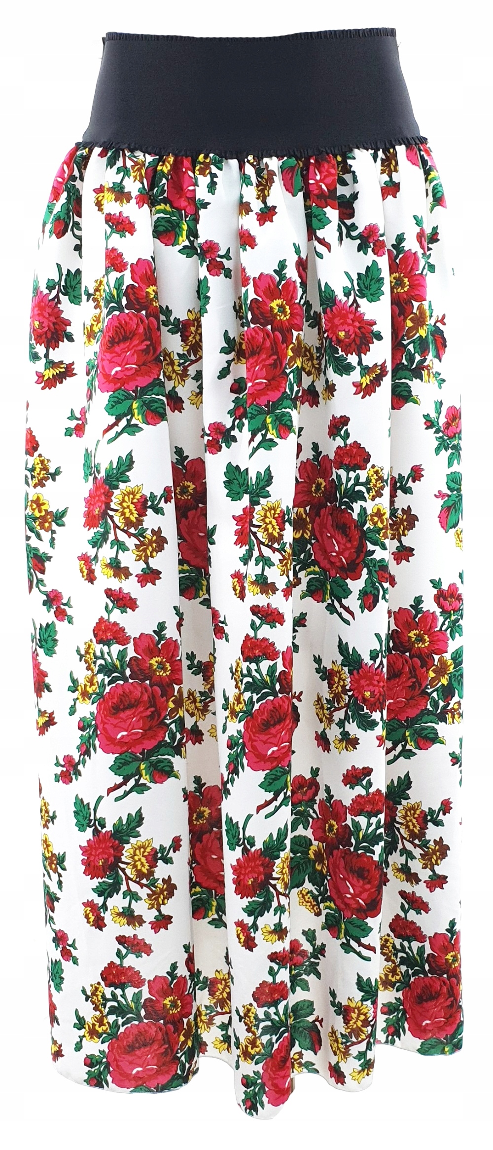 Dlouhá Sukně s květy Krakowska *FolkStyle* M