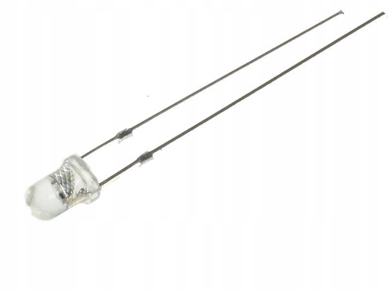 LED 3mm pomarańczowy 3800mcd x2szt