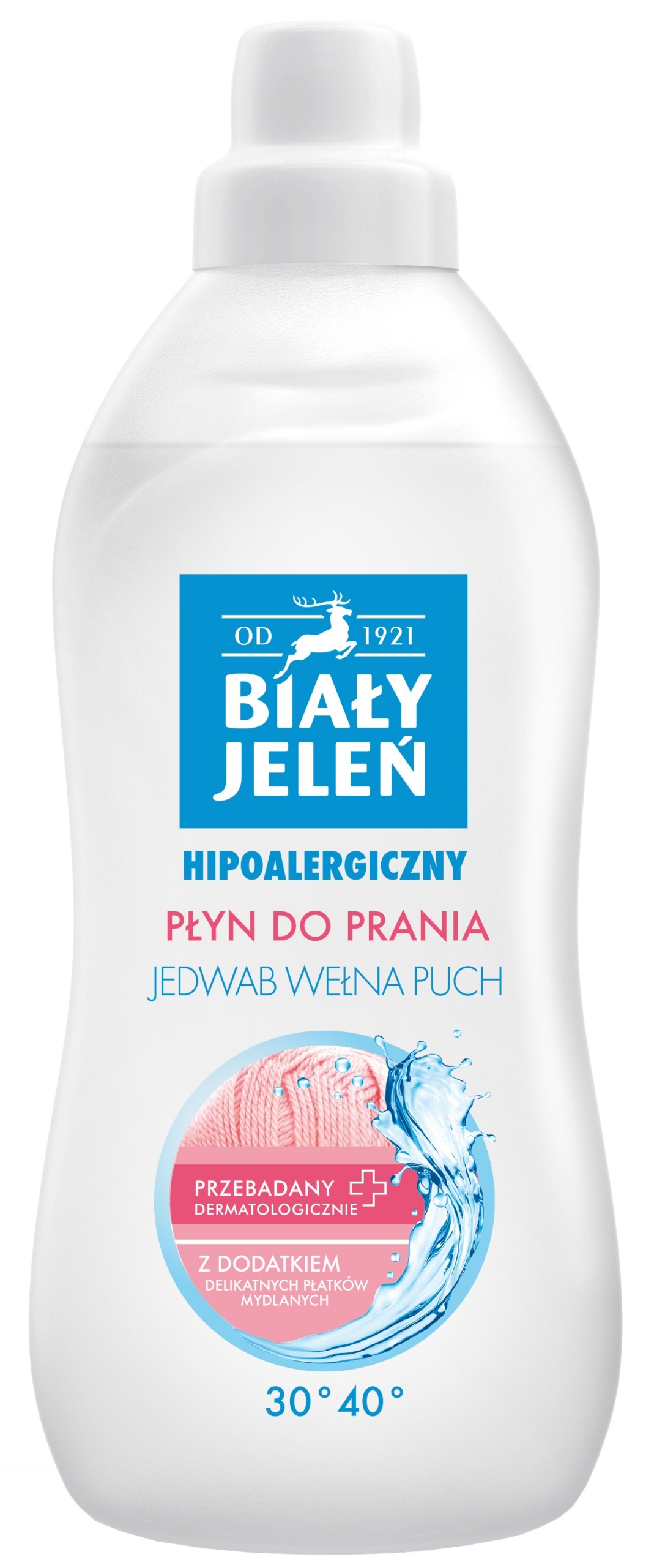 

Biały Jeleń Płyn do prania delikatny 1l Jedwab